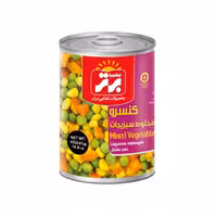 کنسرو مخلوط سبزیجات 420 گرم برتر