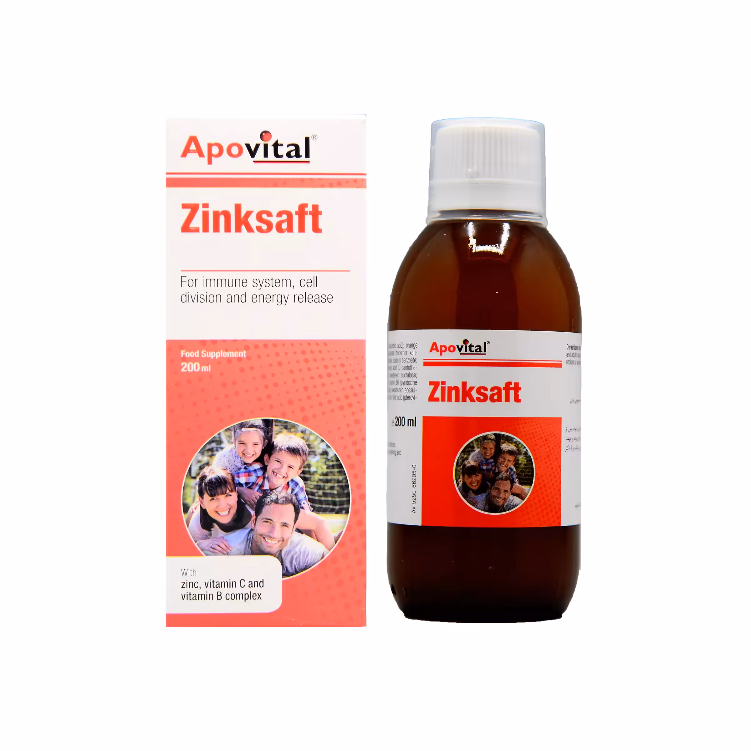 شربت زینک سافت آپوویتال