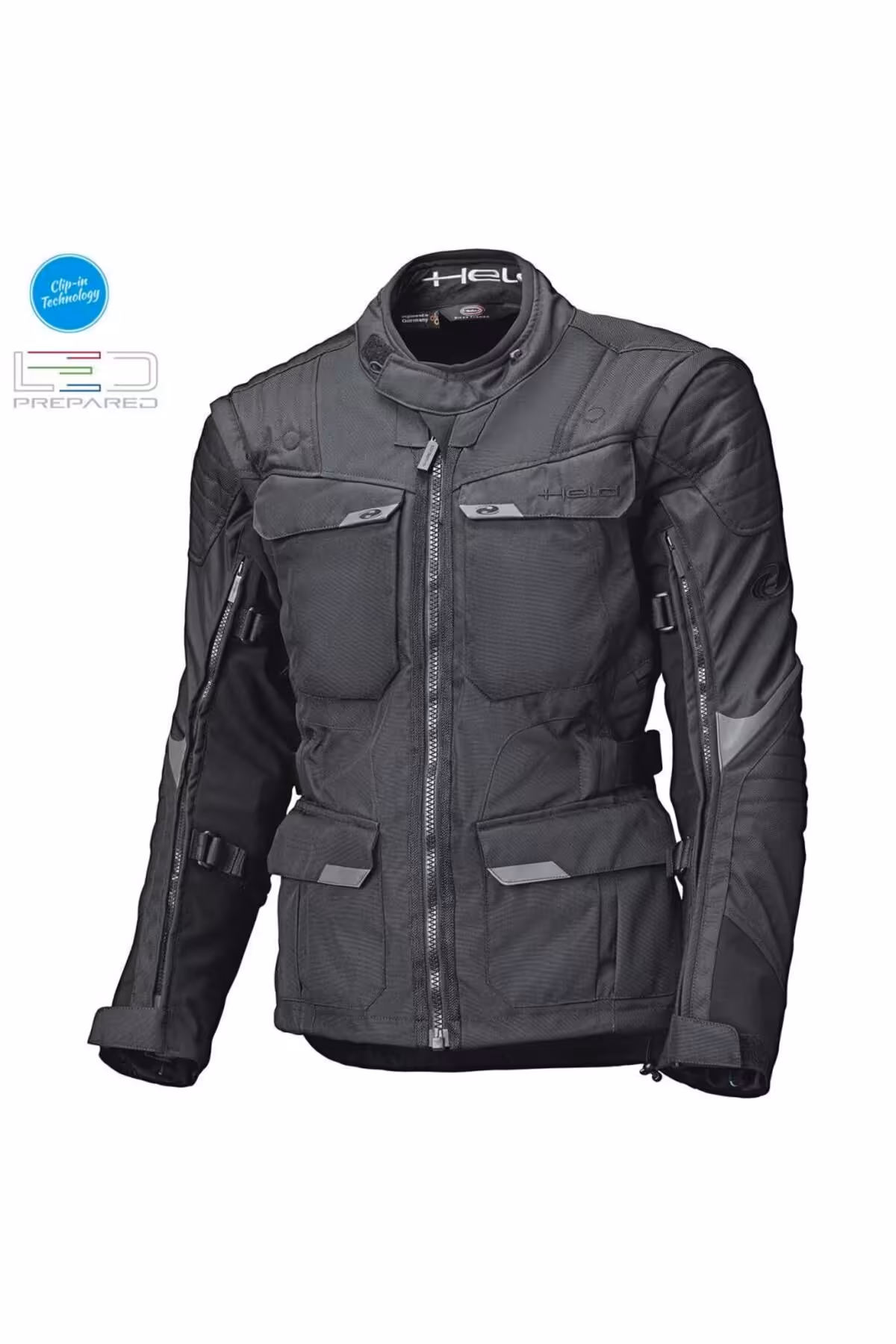 کاپشن موتورسوار مشکی مردانه و زنانه کت موتور سیکلت محافظت شده MOJAVE Held