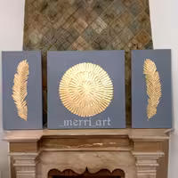 نقاشی دکوراتیو برجسته