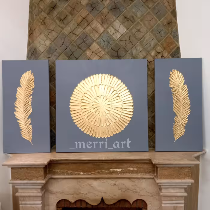 نقاشی دکوراتیو برجسته