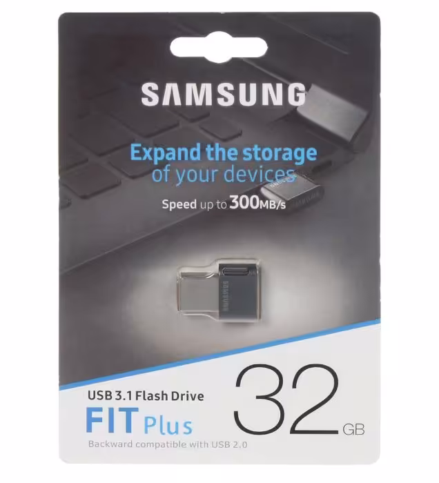 فلش مموری سامسونگ مدل Fit Plus USB 3.1 ظرفیت 32 گیگابایت
