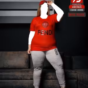 ست تیشرت شلوار سایز بزرگ