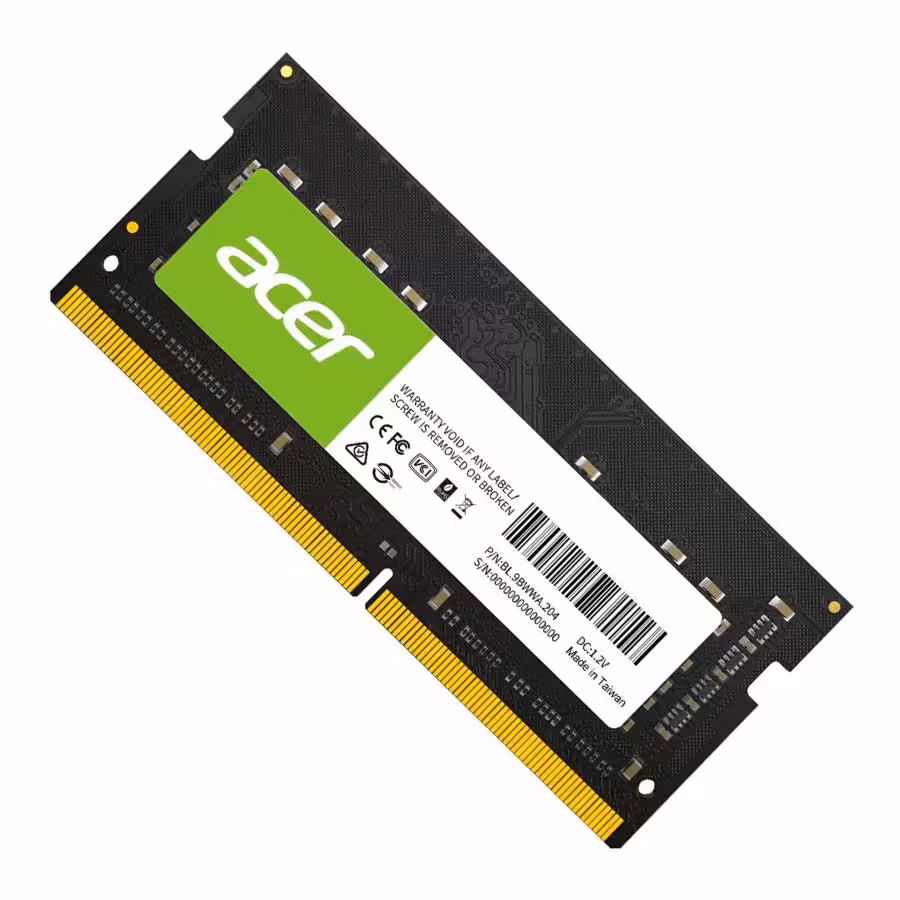 قیمت و خرید رم لپ تاپ ایسر مدل SD100 8GB 3200MHz CL22 DDR4 | یاس ارتباط