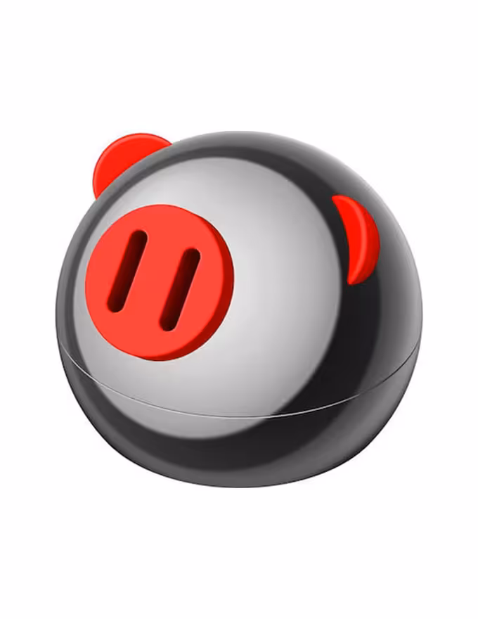 خوشبو کننده خوک شکل هوا خودرو بیسوس SUXN-XZ01