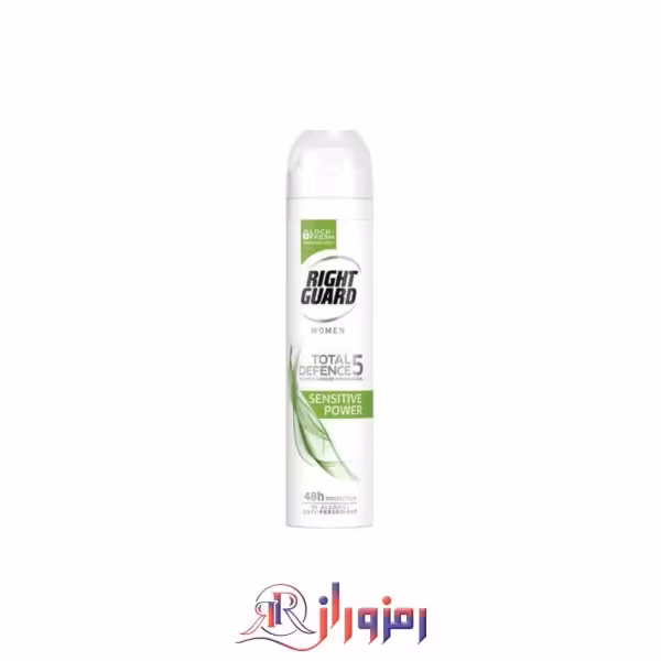 اسپری ضد تعریق زنانه رایت گارد مدل sensitive حجم 250 میل