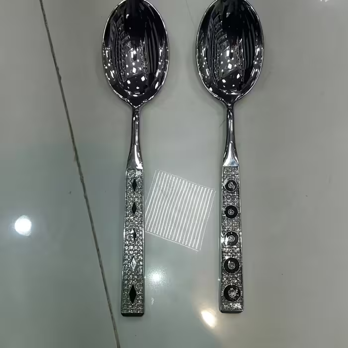 قاشق اجیل نگین دار 