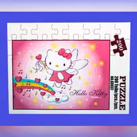 پازل ساختنی 200 قطعه کینگ طرح هلو کیتی