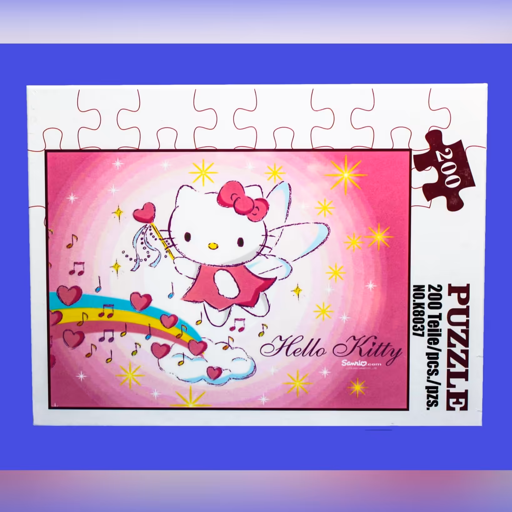 پازل ساختنی 200 قطعه کینگ طرح هلو کیتی