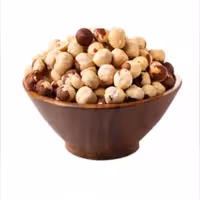 مغز فندق ایرانی خام و شور تازه تفت داده شده  نیم کیلویی