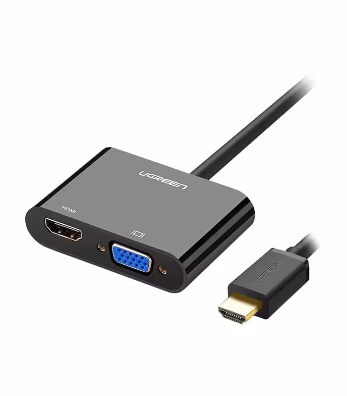 تبدیل hdmi به VGA و hdmi یوگرین مدل CM101 40744