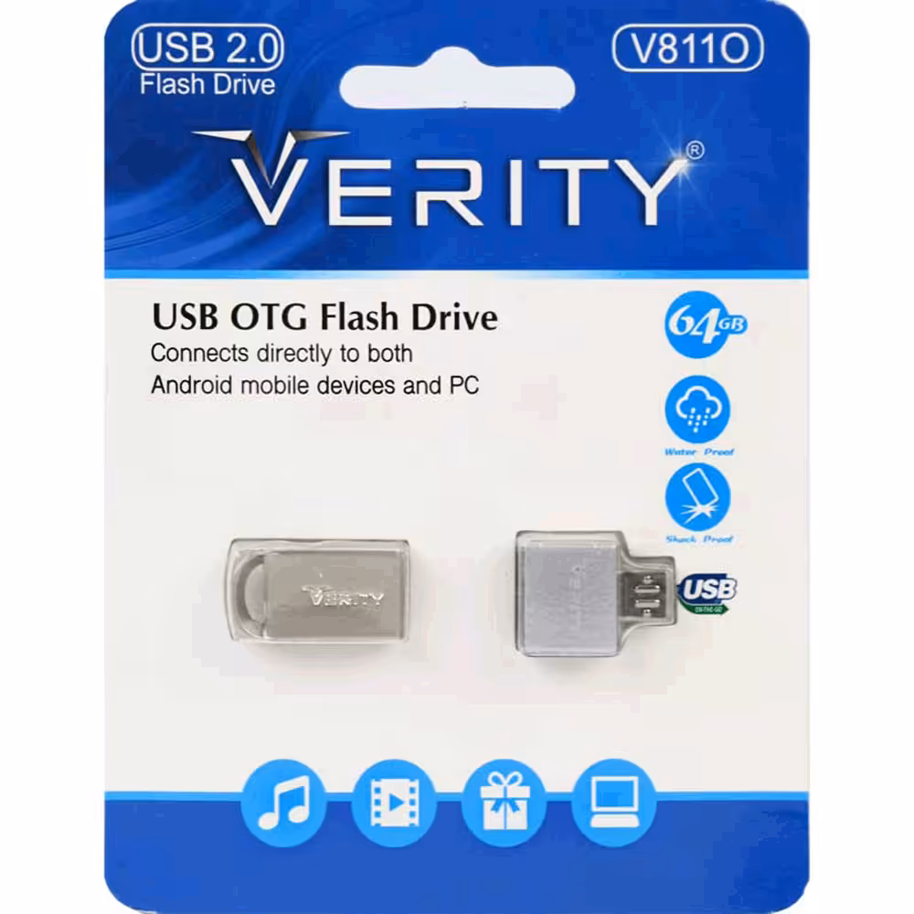 فلش 32 گیگ وریتی VERITY V8110   تبدیل OTG