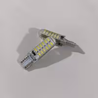 لامپ کوچک خودرو چشمک زن نور سفید بسته 2 عددی 