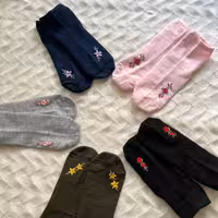 جوراب نخی ساق دار