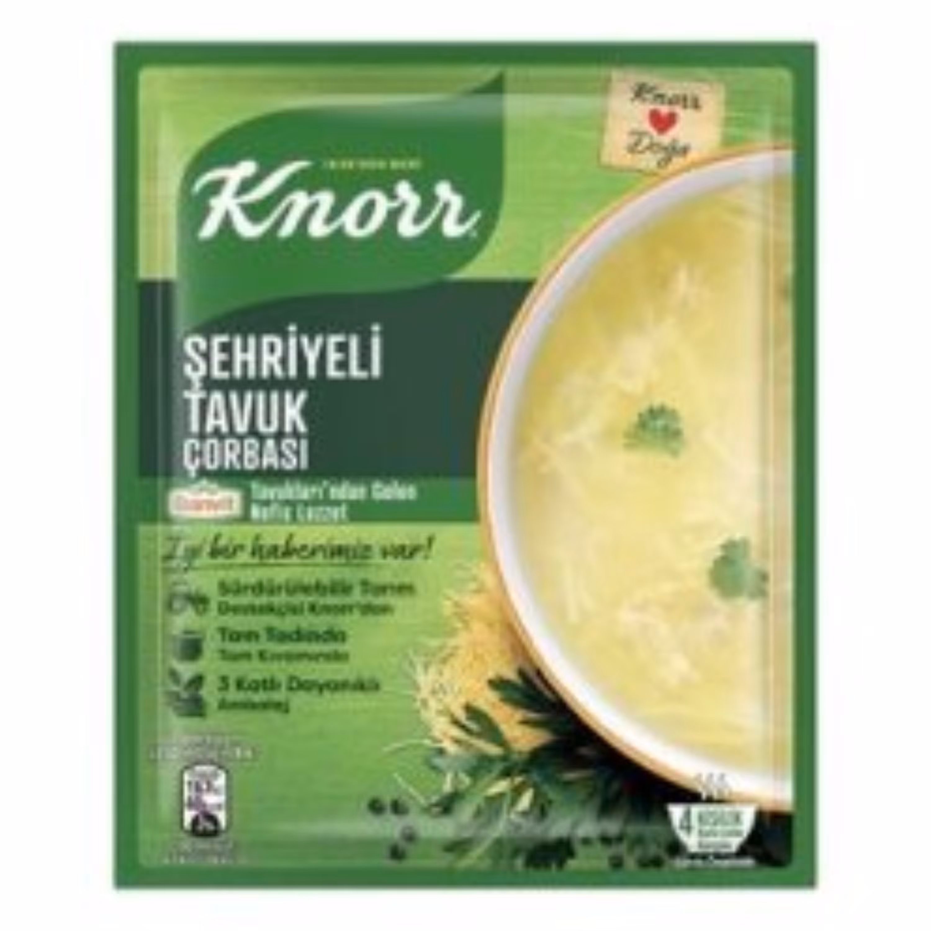 سوپ رشته ماکی خامه ای کنور Knorr