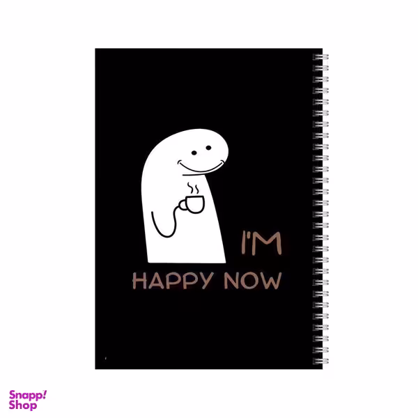 دفتر مشق 80 برگ بامبیلیپ طرح من الان خوشحالم کد 9871394