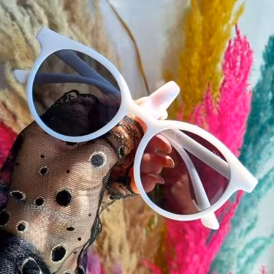 عینک آفتابی زنانه دخترانه گرد دیتا Ditai