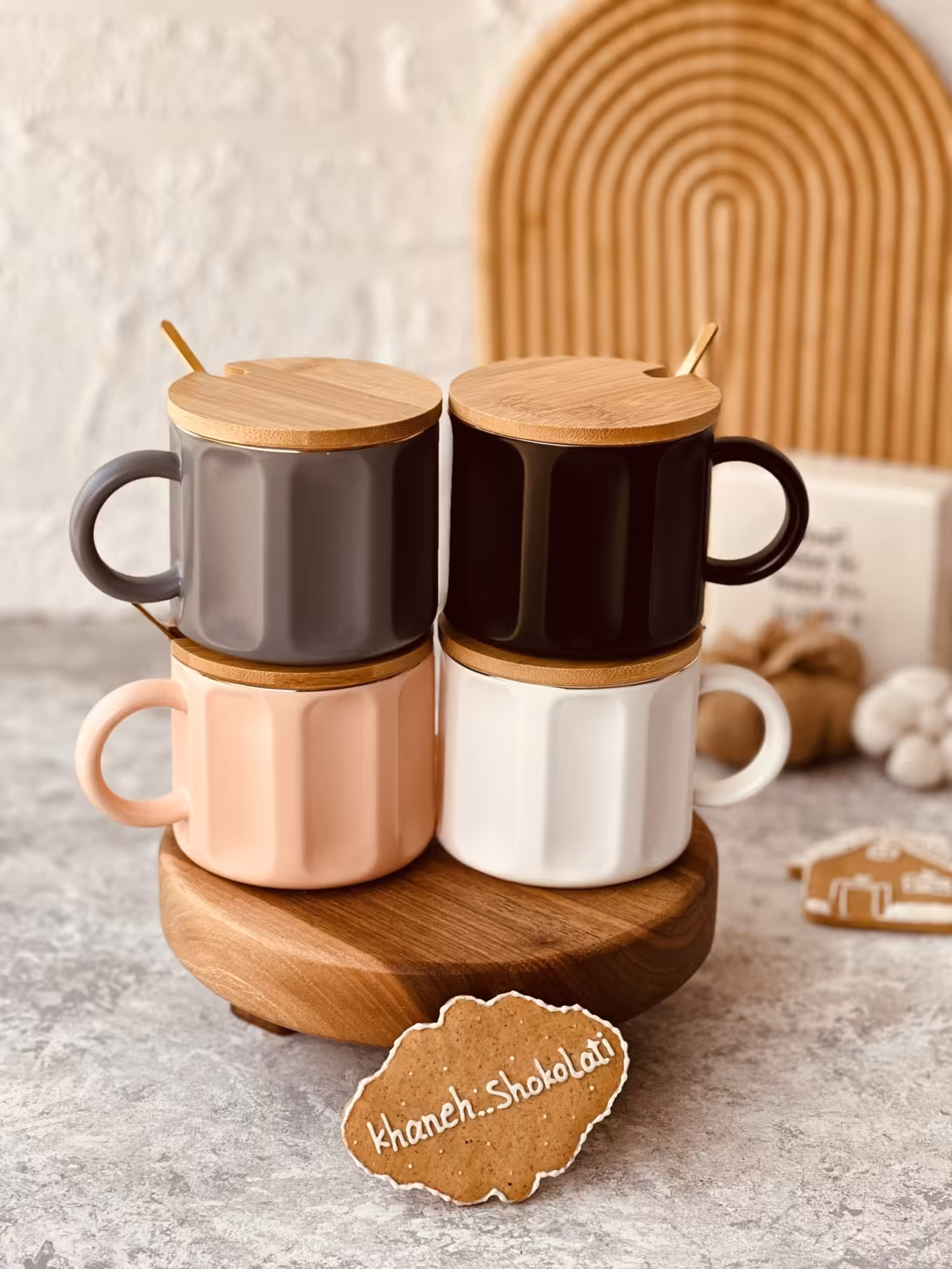 ماگ درب بامبو دالبر دالبر کد00192