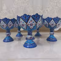 کاسه پایه دار  هفت سینی