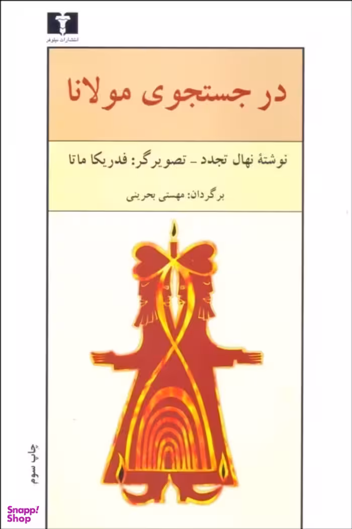 کتاب در جستجوی مولانا اثر نهال تجدد انتشارات نیلوفر