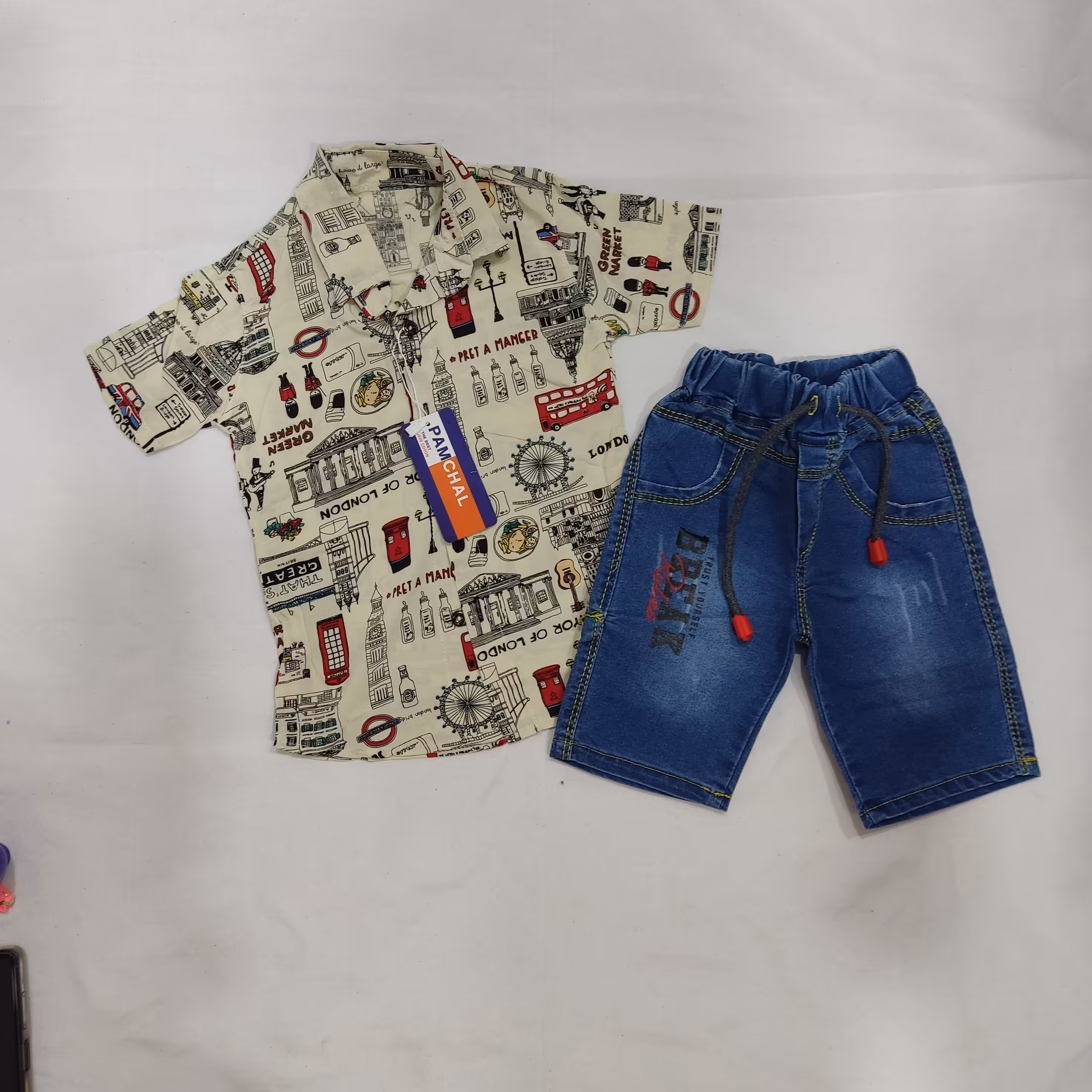 هاوایی باشلوارک پسرانه