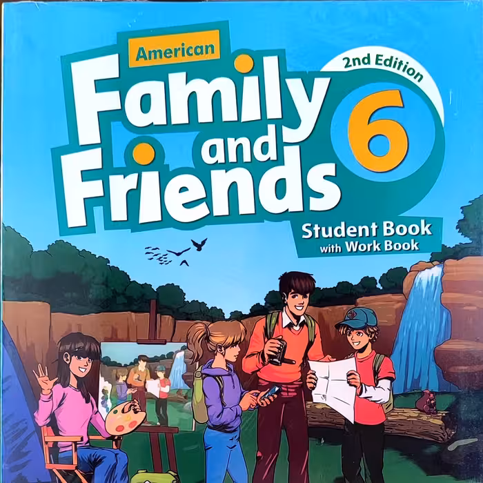 کتاب زبان کودکان آمریکن فمیلی اند فرندز شش ویرایش دوم American Family and Friends 6