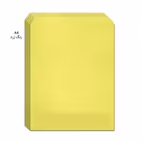 پاکت زرد سایز A4 – بسته 250 عددی