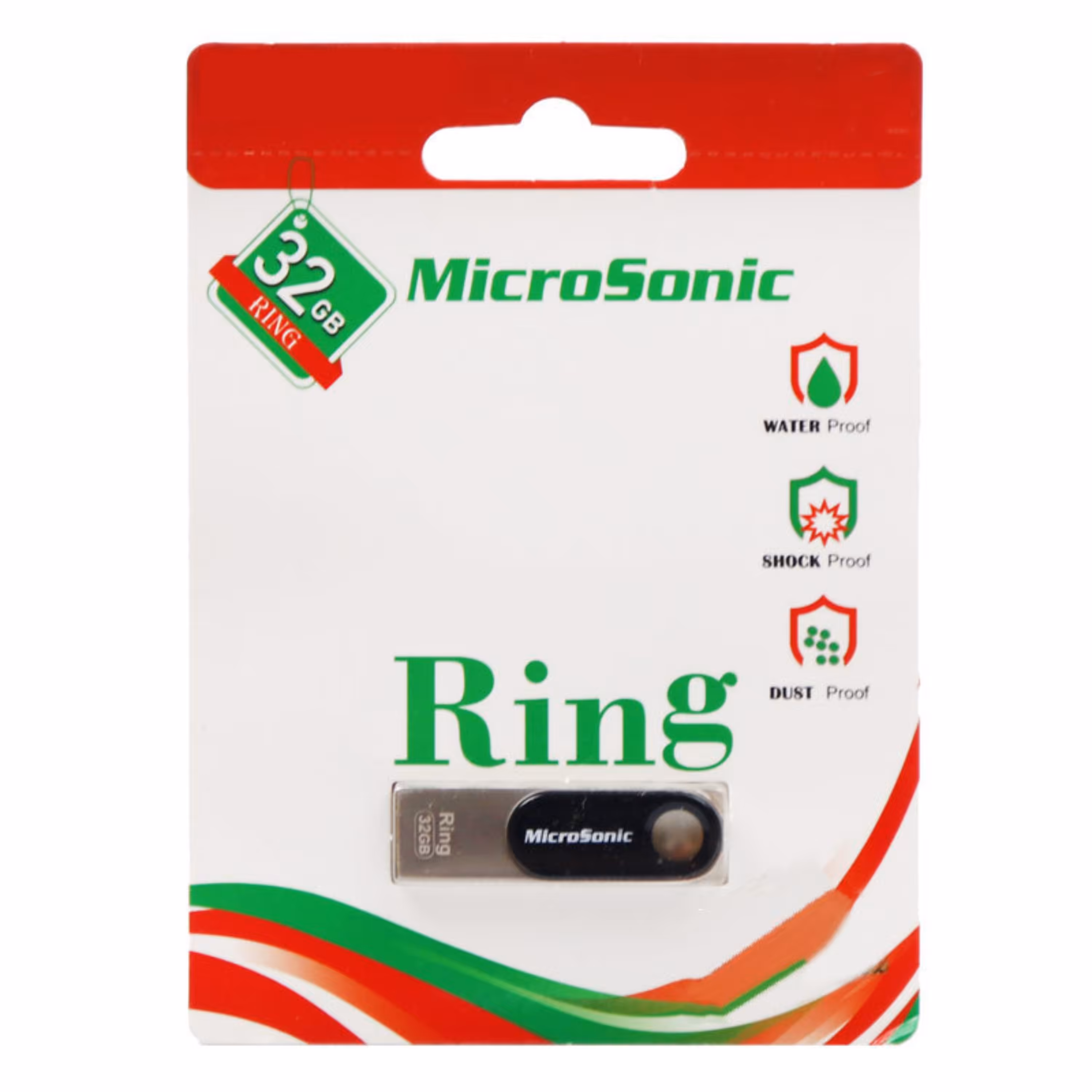 فلش مموری میکروسونیک مدل RING ظرفیت 32 گیگابایت