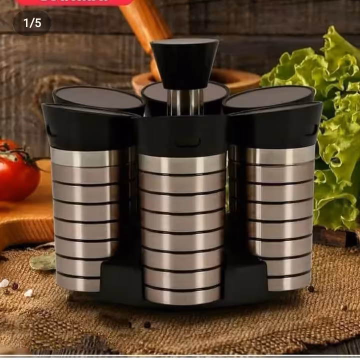 جا ادویه 6 تائی استند ادویه بازن