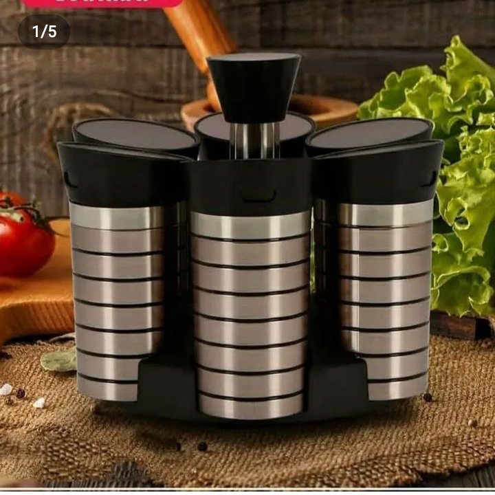جا ادویه 6 تائی استند ادویه بازن