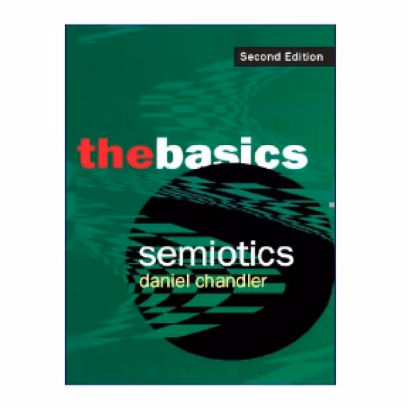 Semiotics The Basics کتاب