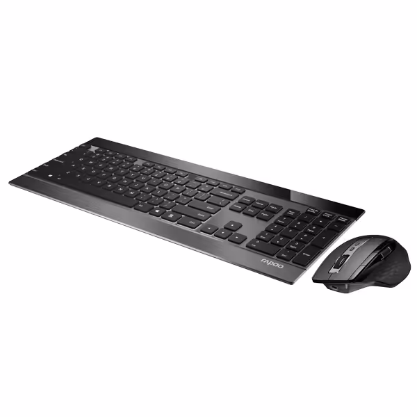 ست ماوس و کیبورد بیسیم رپو  Keyboard and Laser Mouse Combo مدل 9900M