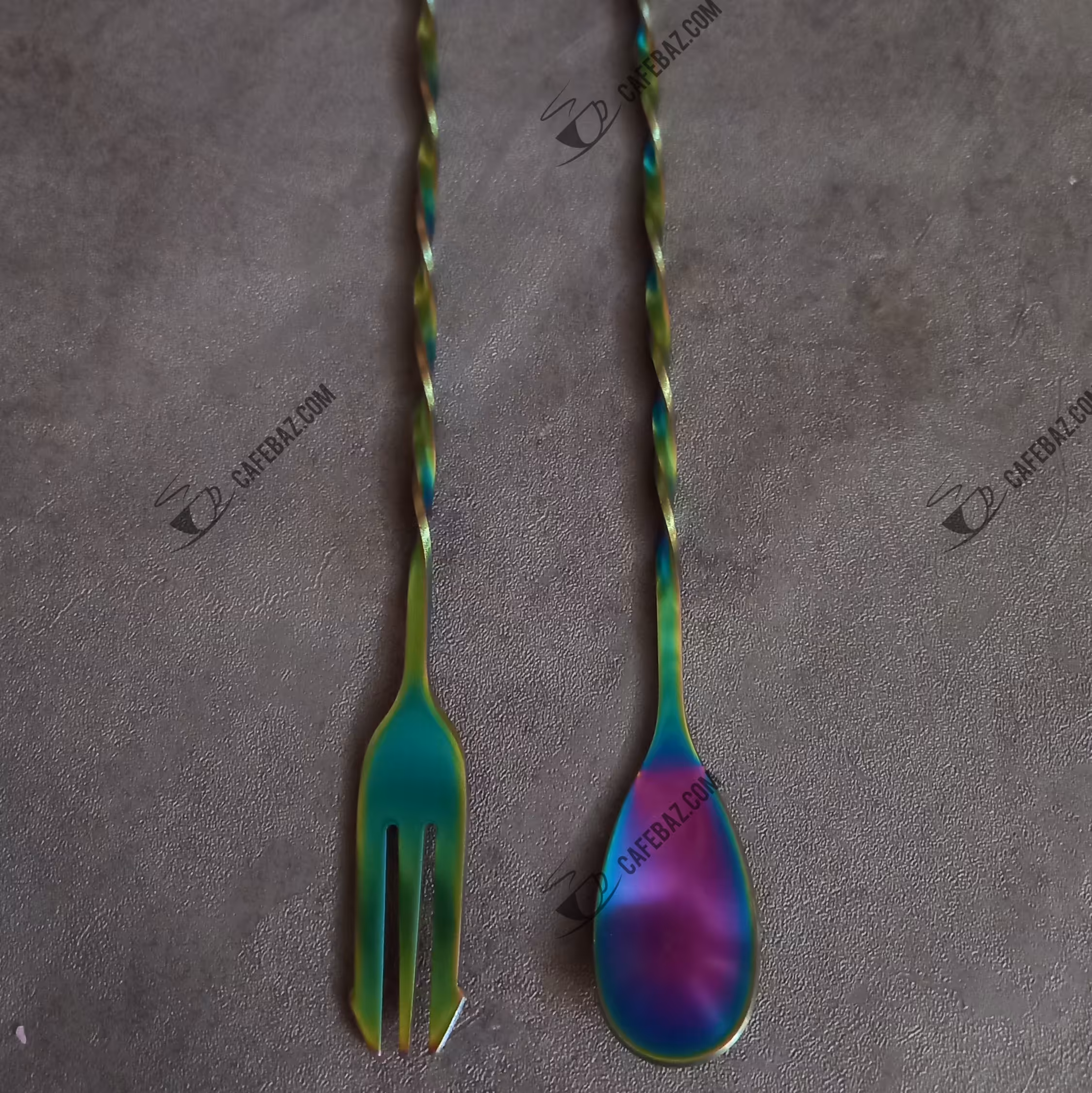 تال اسپون 30 سانتی استیل 7رنگ