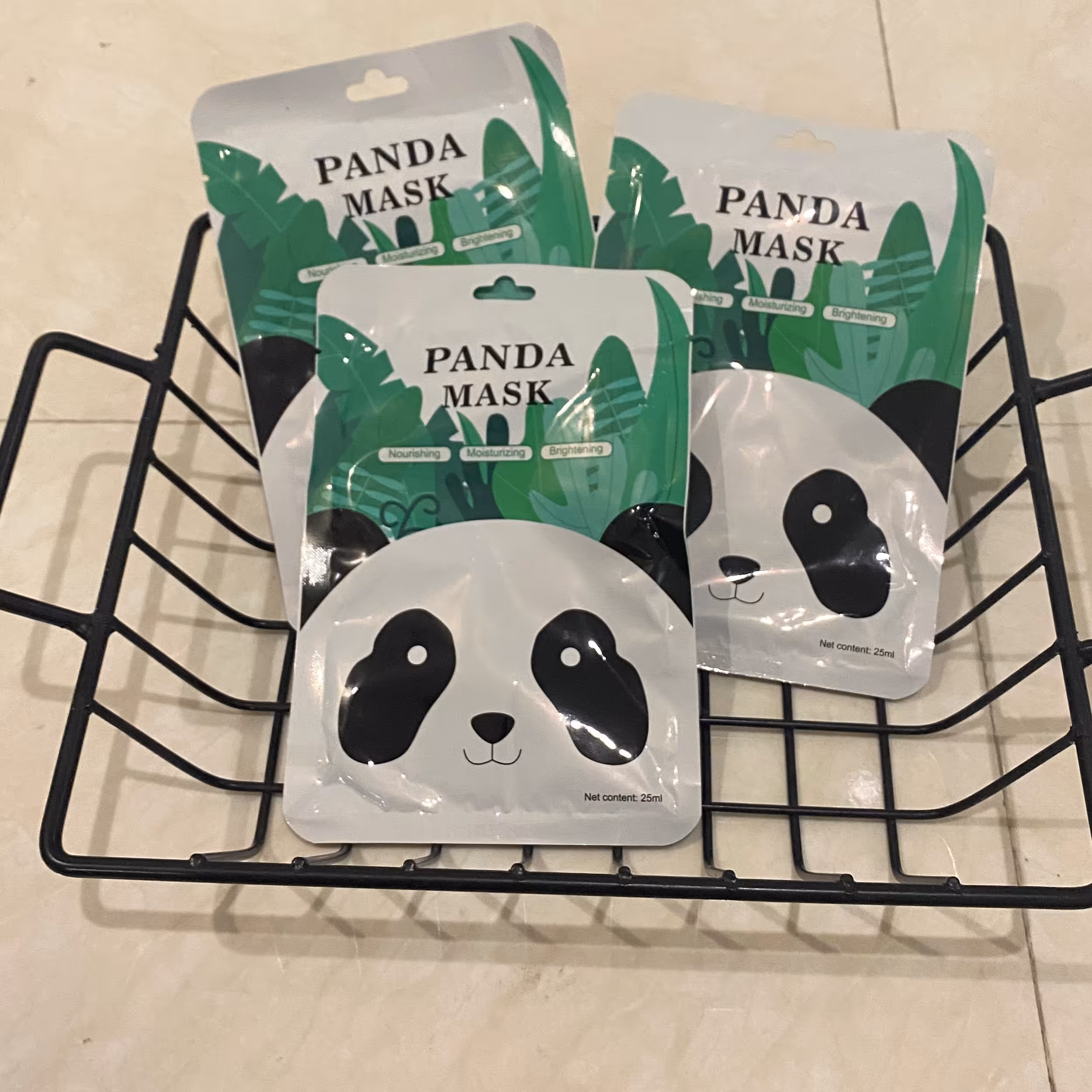 ماسک ورقه ای آبرسان طرح پاندا