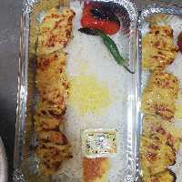 چلو جوجه کباب زعفرانی مناسب مجالس