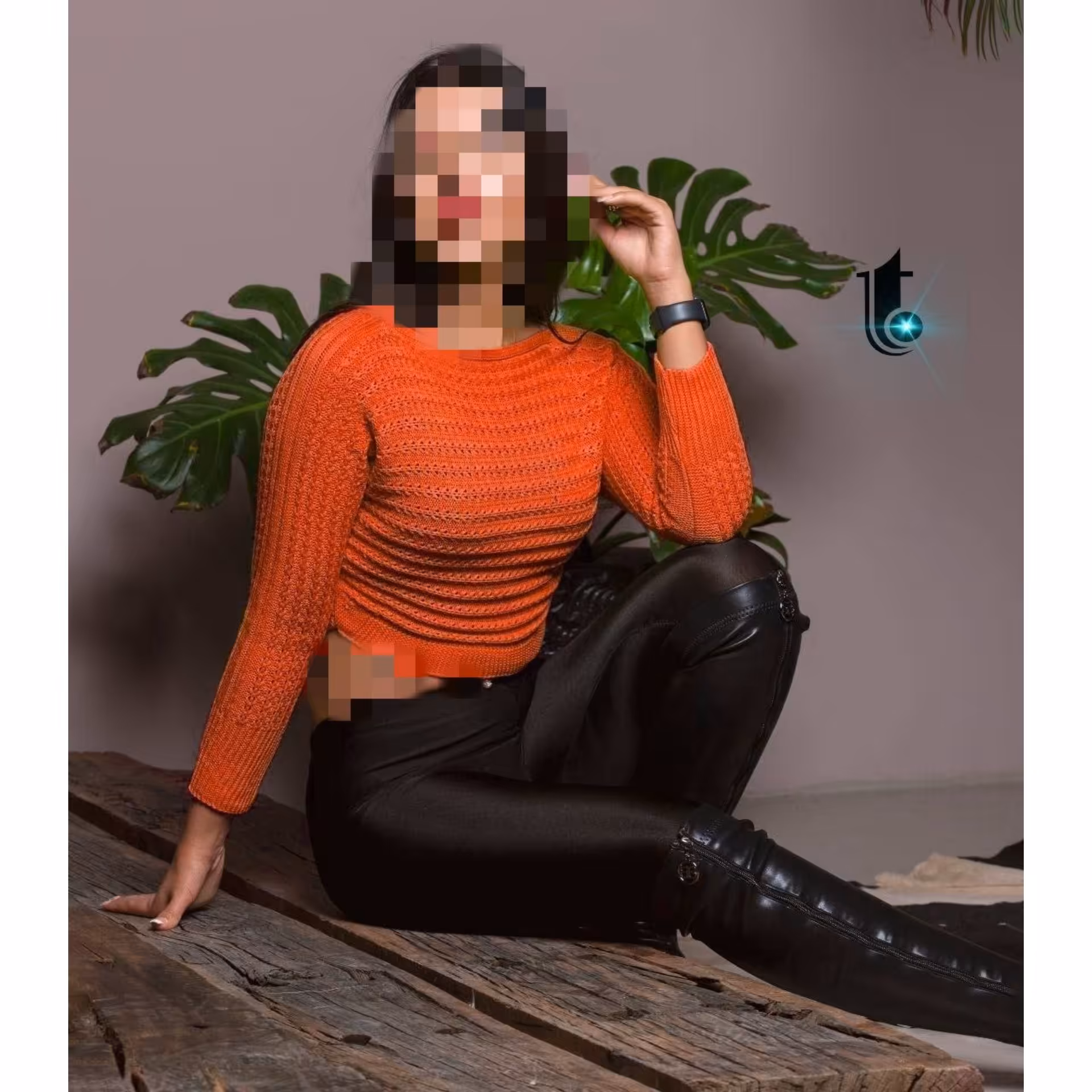 بافت نیم تنه فندقی