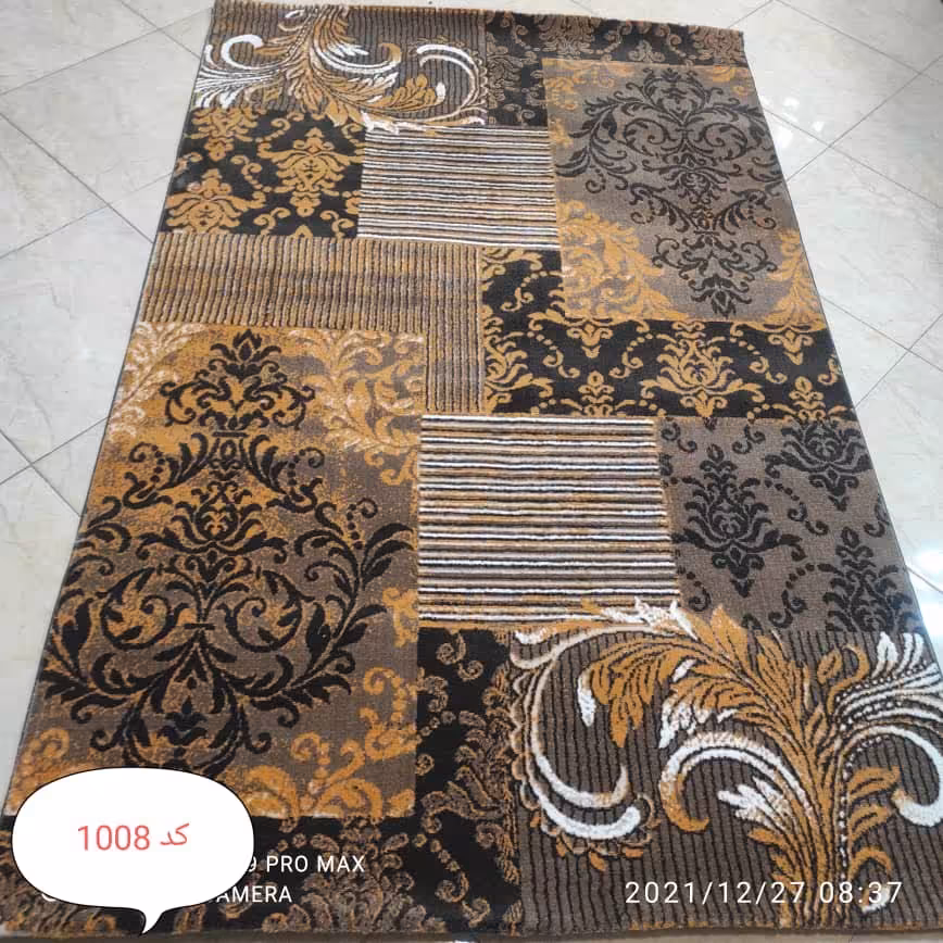  فرش فانتزی مدرن جدید  گلبرجسته  قیمت مناسب سایز فرش 4 متری 500شانه  تراکم 1000 ، کد 1008 (ارسال باتیپاکس، پس کرایه)