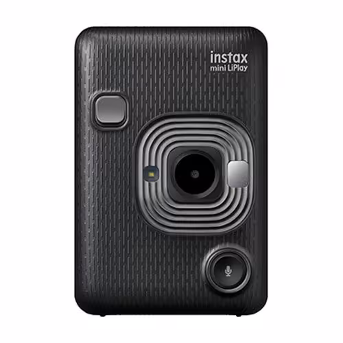 دوربین دیجیتالی چاپ سریع اینستکس مینی لیپلی فوجی فیلم | FUJIFILM INSTAX Mini LiPlay Camera (Dark Gray)