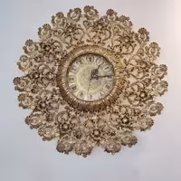 ساعت دیواری طرح برنز سایز بزرگ( ارسال با باربری به صورت پس کرایه)