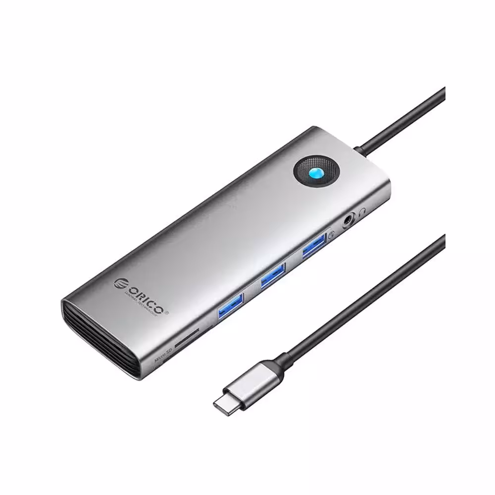 هاب 10 پورت Type-C اوریکو Orico PW11-10P Type-C 10 in 1 Docking Station