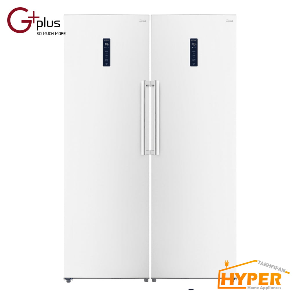 یخچال فریزر دوقلو جی پلاس GRF-K214FW GRF-K214LW سفید
