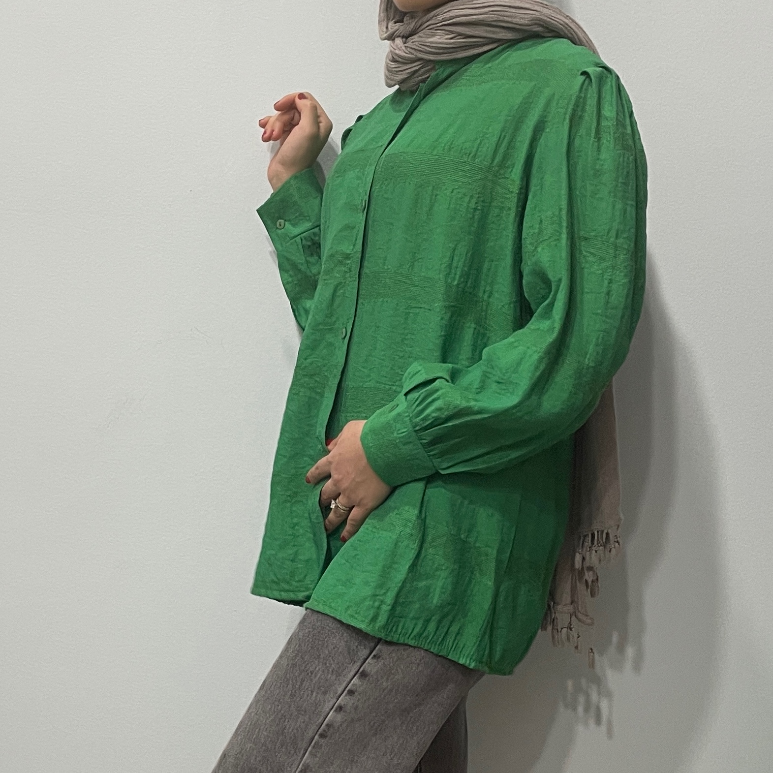 شومیزمانتویی خنک سوزن دوزی ترک رنگهای تابستونی