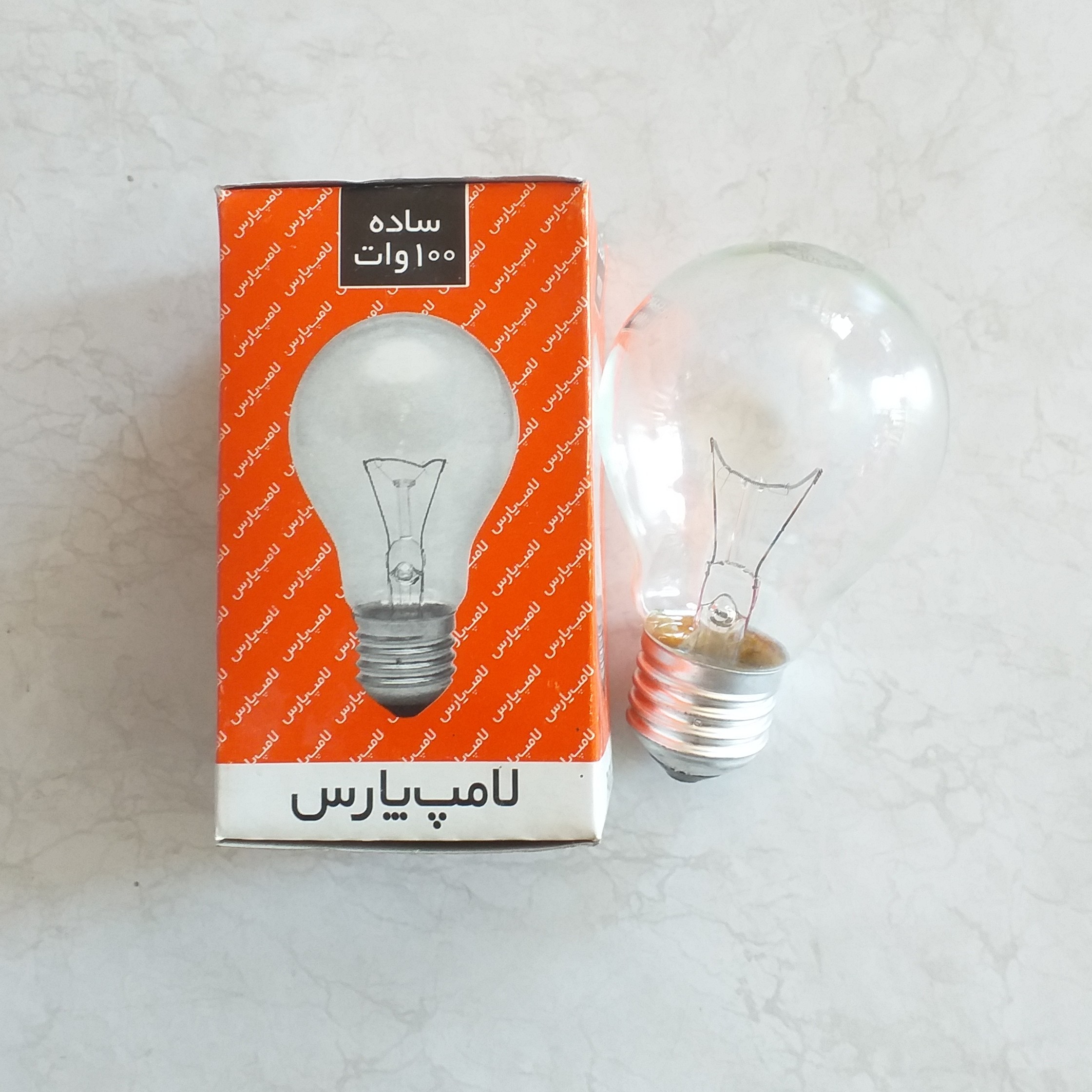 لامپ 100 وات رشته 