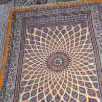 سفره ورومیزی قلمکاری صادراتی میز 6نفره