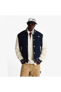 کت آبی مردانه ژاکت پشمی راحت دریایی Tommy Hilfiger