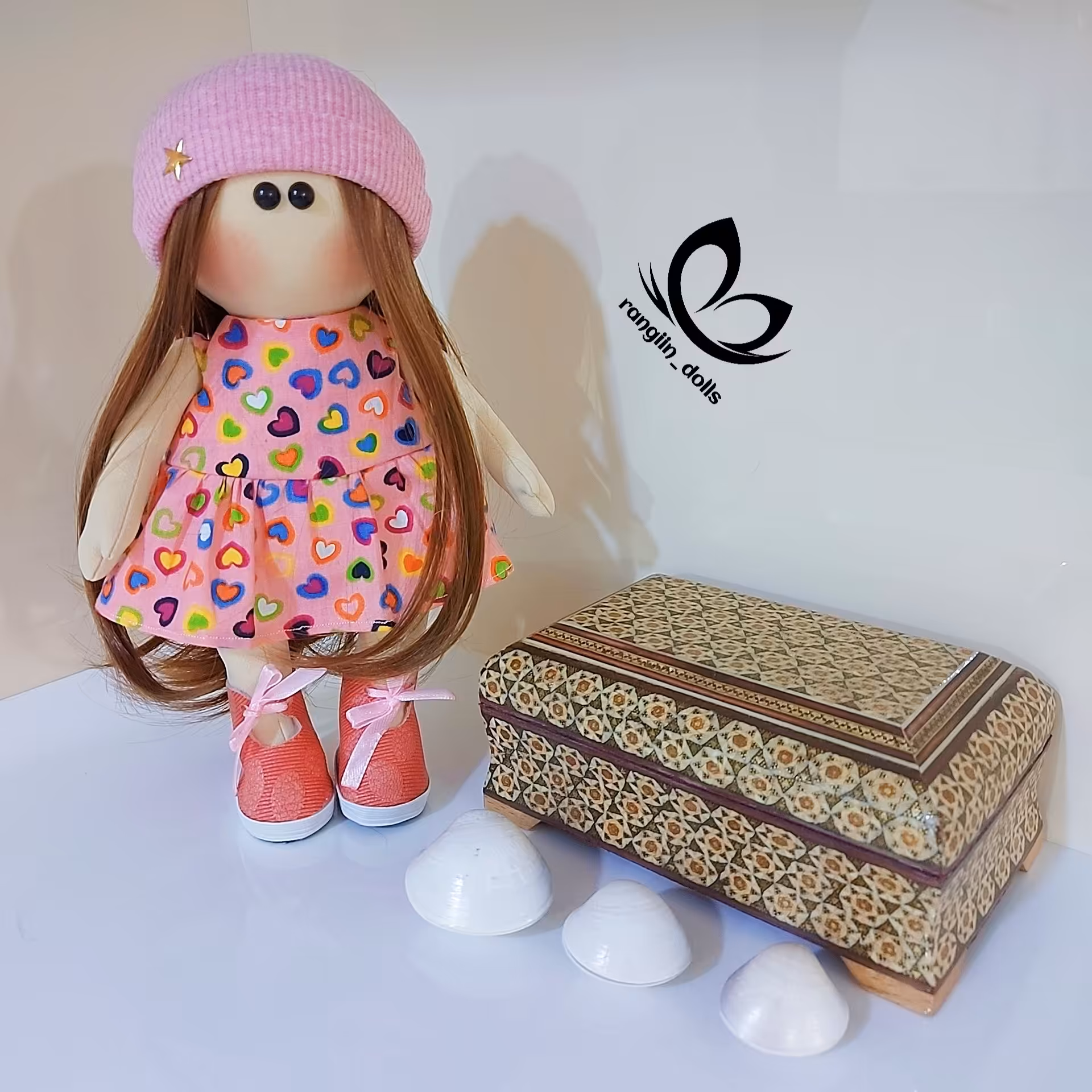 عروسک بانمک روسی 28 سانت دست ساز