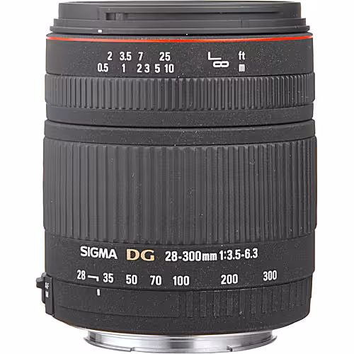 لنز زوم سیگما Sigma 28-300mm f/3.5-6.3 DG Macro برای کانن
