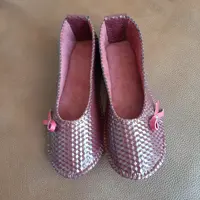 پاپوش زنانه چرم دست دوز 