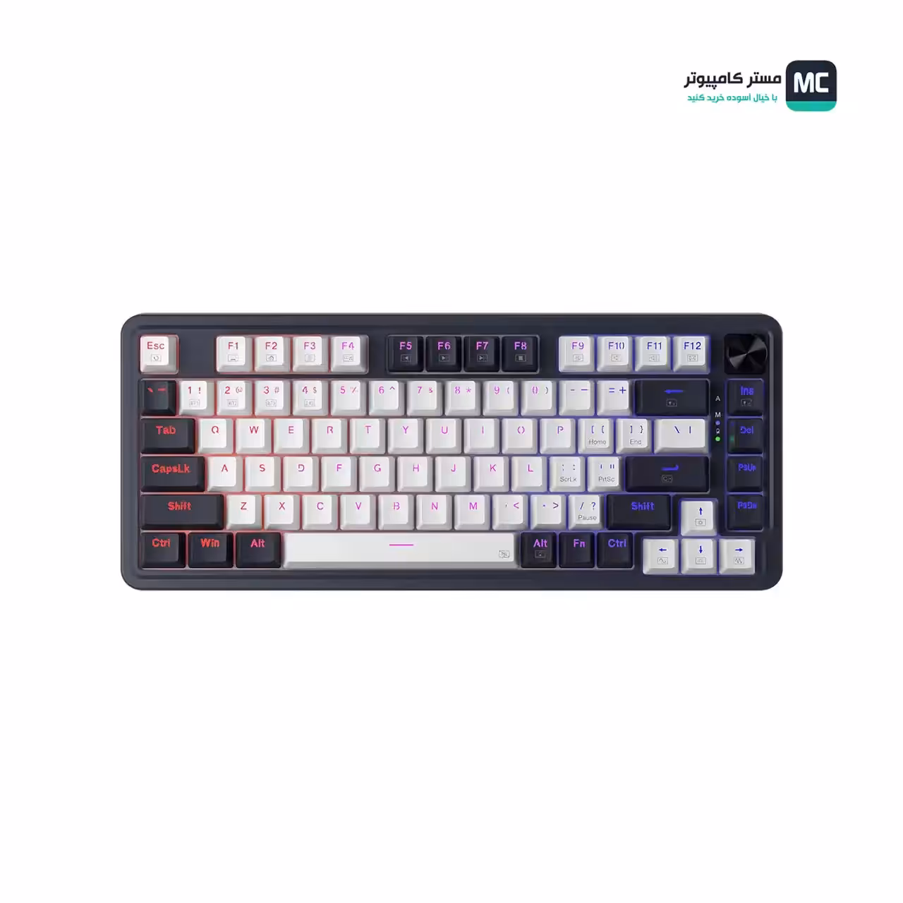 قیمت و خرید کیبورد بی سیم مکانیکال گیمینگ ردراگون UCAL K673 PRO WB