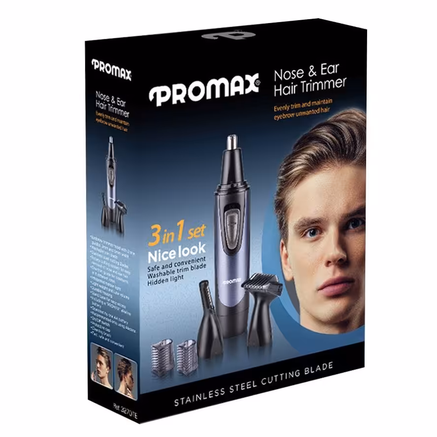 موزن گوش و بینی و ابرو برند پرومکس مدل 3270TE